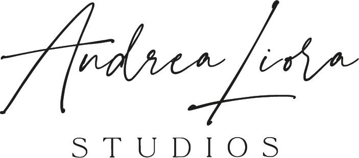 logo for andrea liora studios - boudoir photography studio.